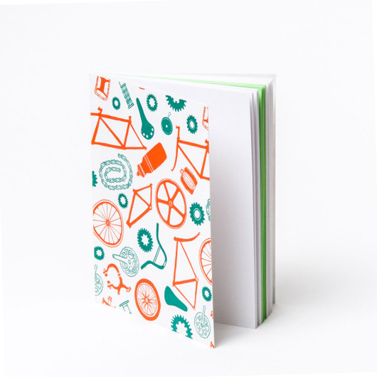 Bike Parts Pocket Notebook