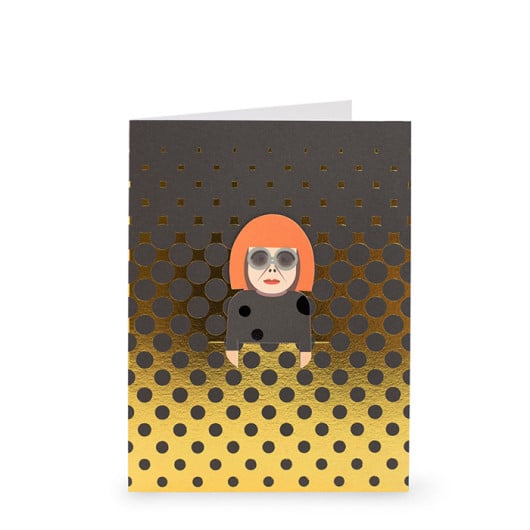 Aunty Spotty Bookmark Card 