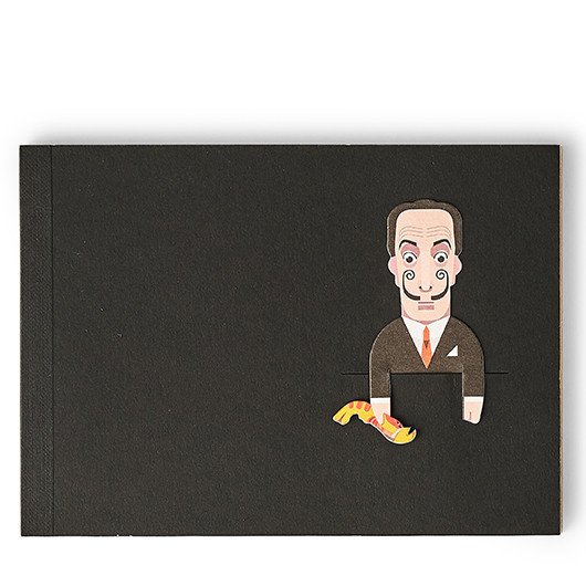 Surrealist Gold Pocket Sketchbook