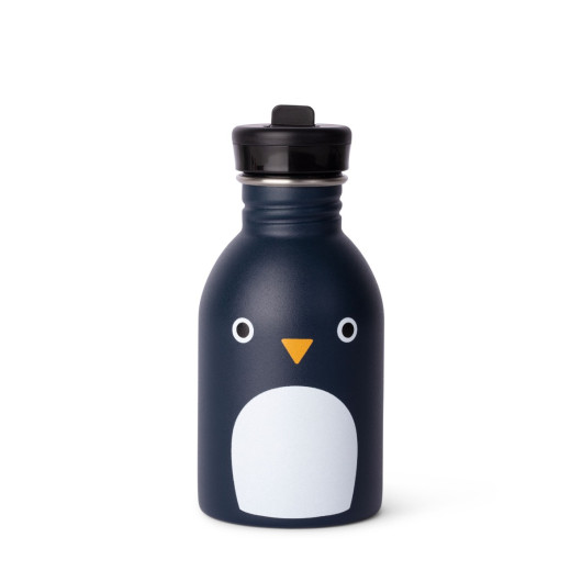 Ricepenguin Navy Water Bottle